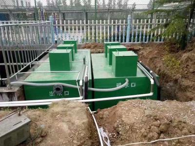 Domestic sewage treatment project